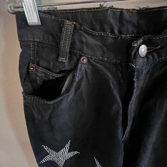 LEVIS Up cycled Jeans NWT 25 XS - Picture 9 of 10